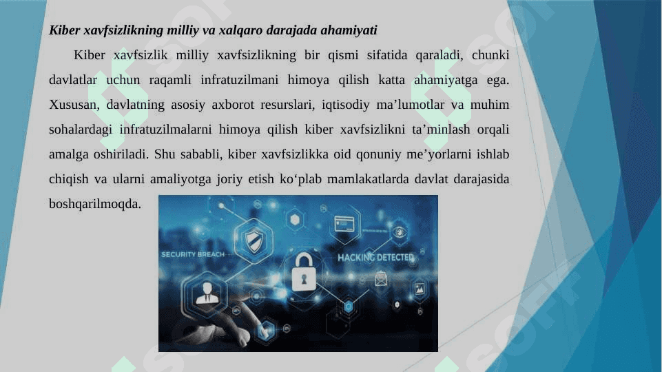 Kiber xavfsizlikga oid milliy va xorijiy me'yoriy-huquqiy hujjatlar tahlili 6