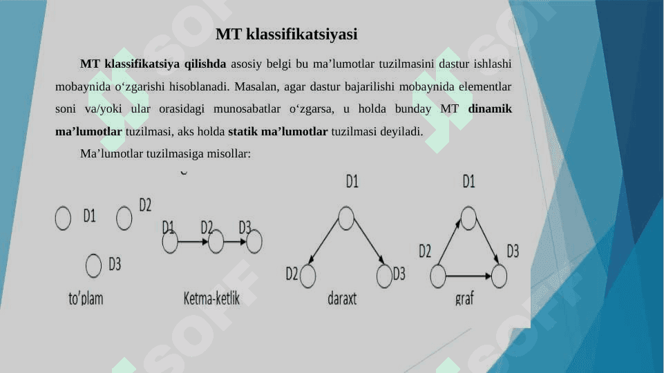 MA'LUMOTLAR TUZILMALARINING UMUMIY KOʻRINISHLARI 5