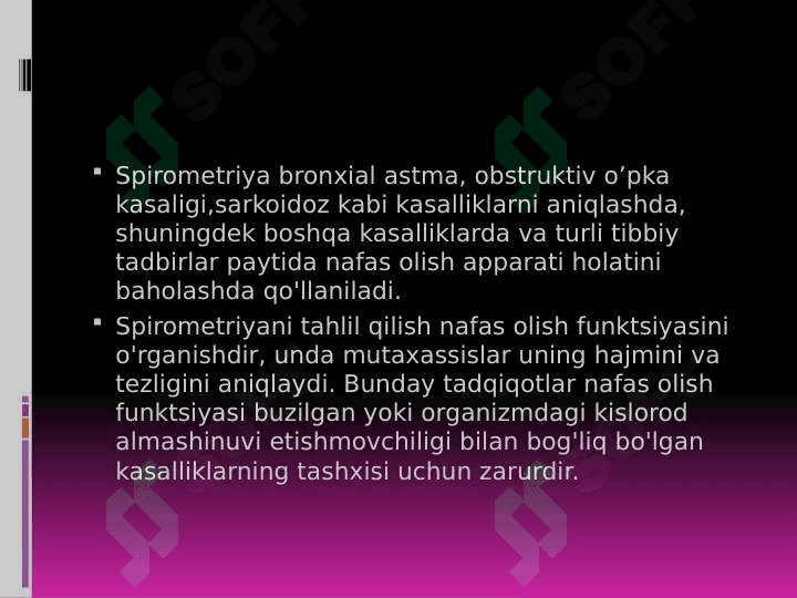 Spirometriya o'lchash usuli haqida 4