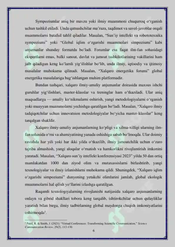 Boshlang'ich ta'limda iqtisodiy tarbiyani shakllantirishda zamonaviy  pedagogik texnologiyalar 6