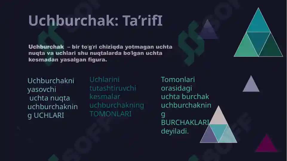 Uchburchaklar 2