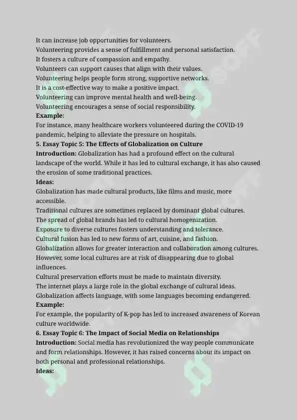 “IELTS Essay Ideas (50 Topics, Examples & Vocabulary)” 3