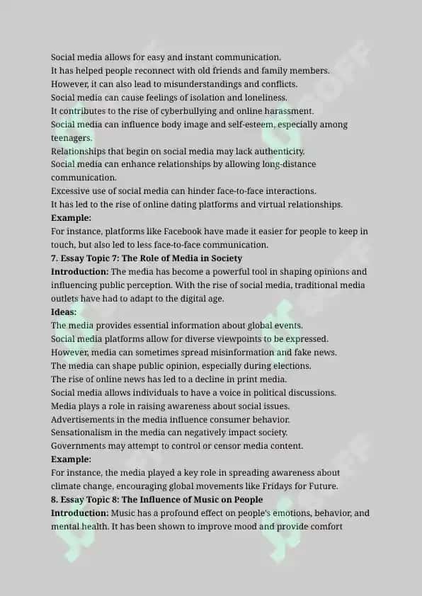 “IELTS Essay Ideas (50 Topics, Examples & Vocabulary)” 4