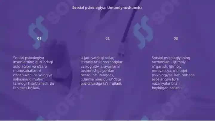 Sotsial psixologiya tarmoqlari 3