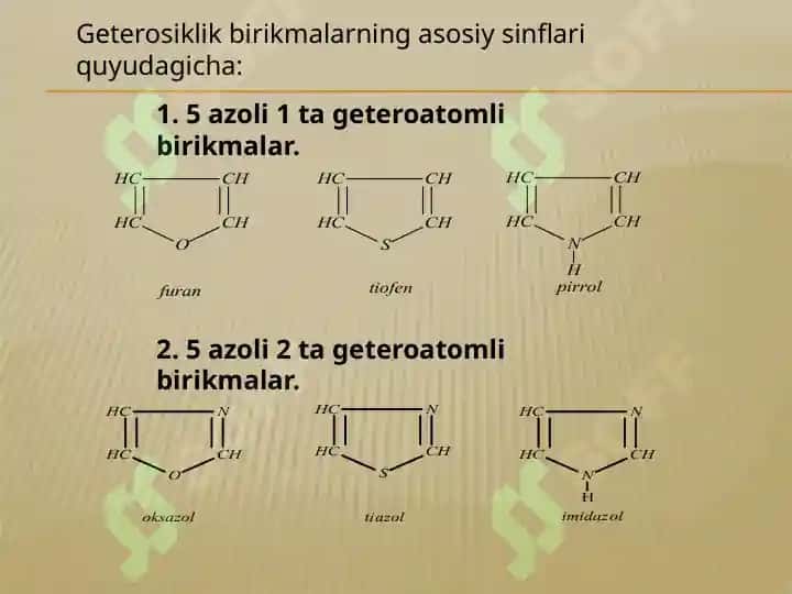 geterosiklik birikmalar 4