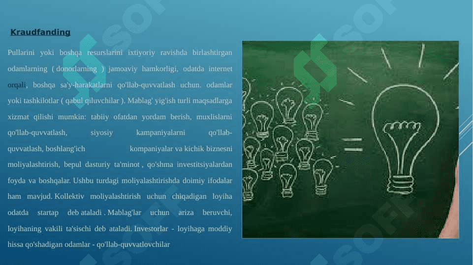 Zamonaviy kompaniyalar biznes modelida kraudfanding texnologiyalarining xususiyati. 2