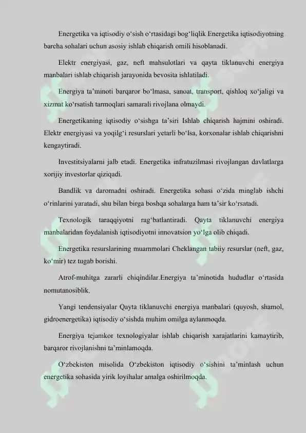 IQTISODIY O‘SISHDA ENERGETIKANING ROLI 2