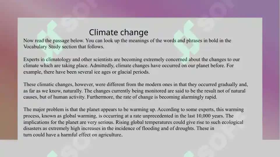 Climate Change 3