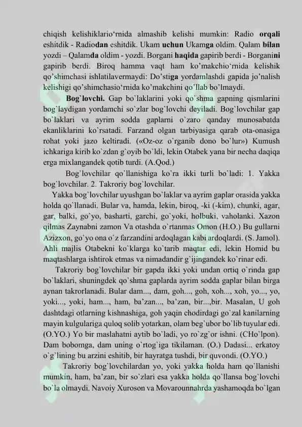 Yordamchi So'zlar va Ularning Turlari 4