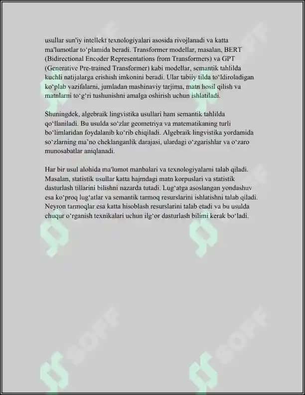 Matnni lingvistik tahlil qilish 8