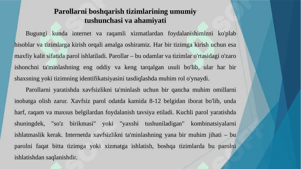 Parollarni boshqarish tizimlari (masalan, LastPass) va ulardan foydalanish 4