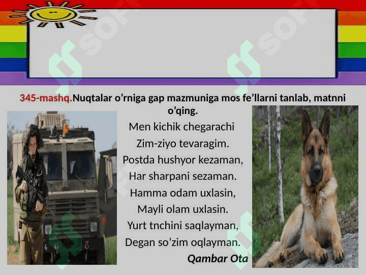 Fe’l yasovchi qo’shimchalar 5