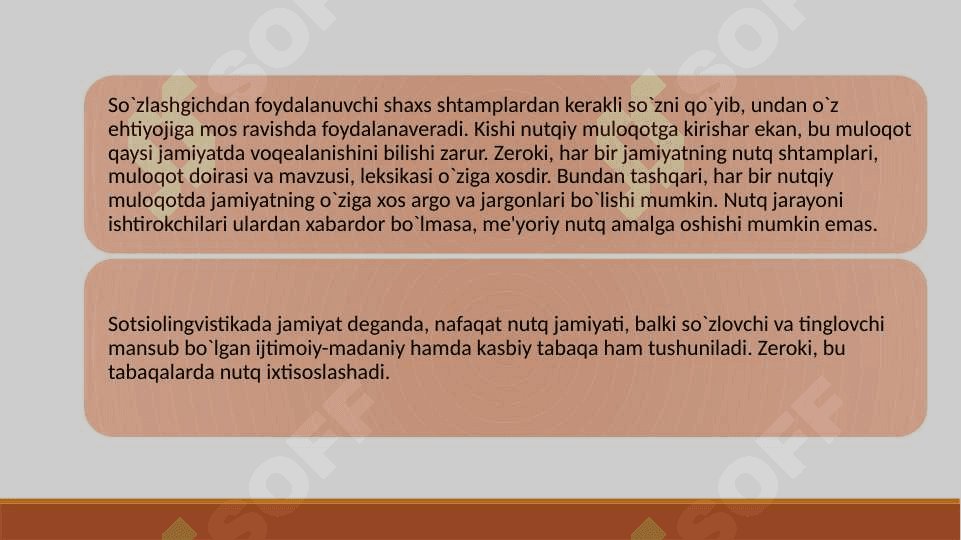 MULOQOTNING SOTSIOLINGVISTIKALIK JIHATLARI. 4