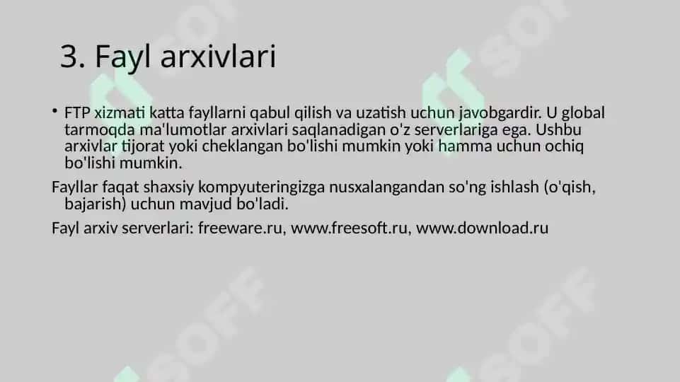 Internet 3