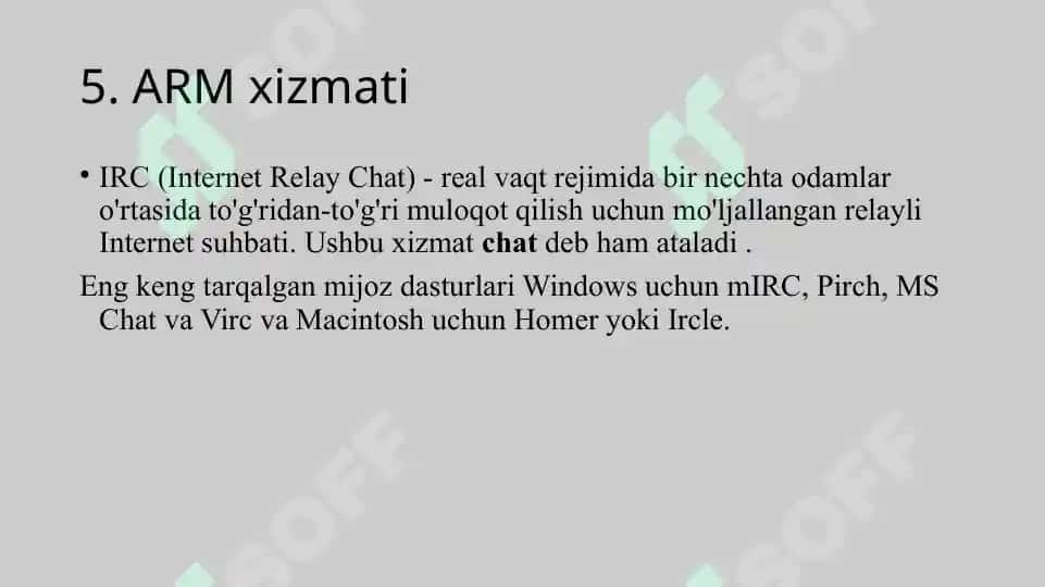 Internet 5