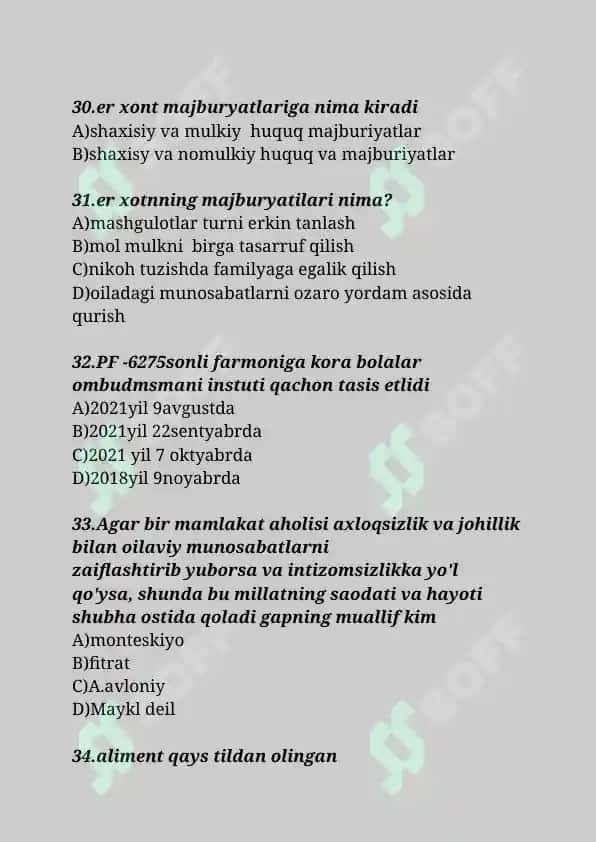 Odamlarning inson huquqlarni rad etish 8