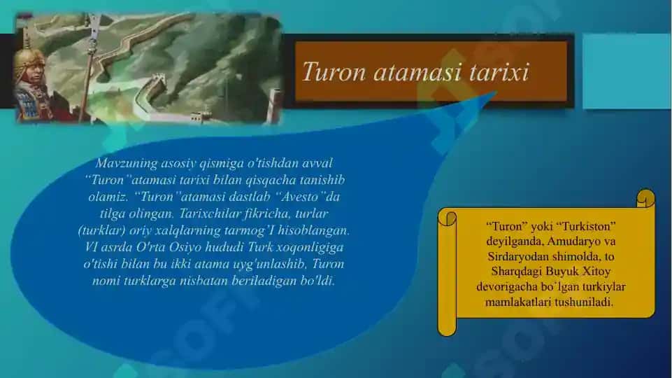 Turon xalqlarining harbiy san'ati 7-sinf O'zbekiston tarixidan dars beruvchi o'qituvchilar uchun ko'rgazmali dars quroli 2