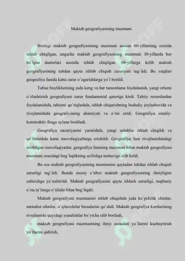Tabiiy geografiya fanini o`qitishda o`quvchilarning bilim va ko`nikmalarni shakllantirish uslublari.docx 5