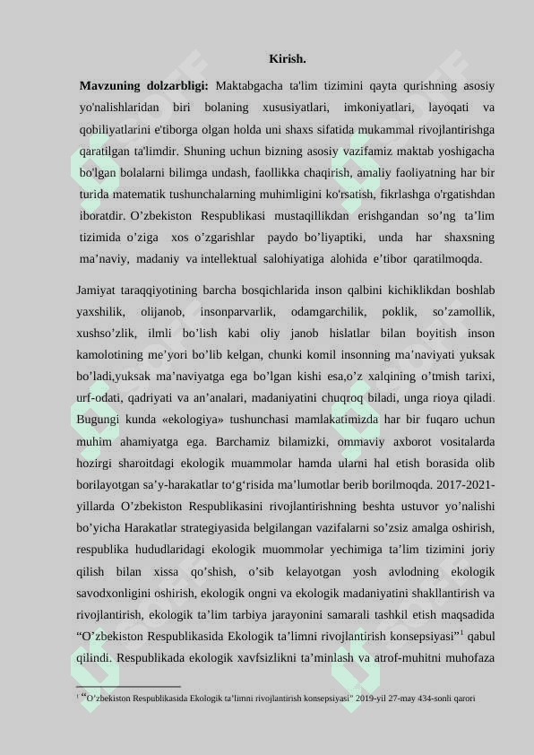 Maktabgacha yoshdagi bolalarni ekologik tarbiya 2