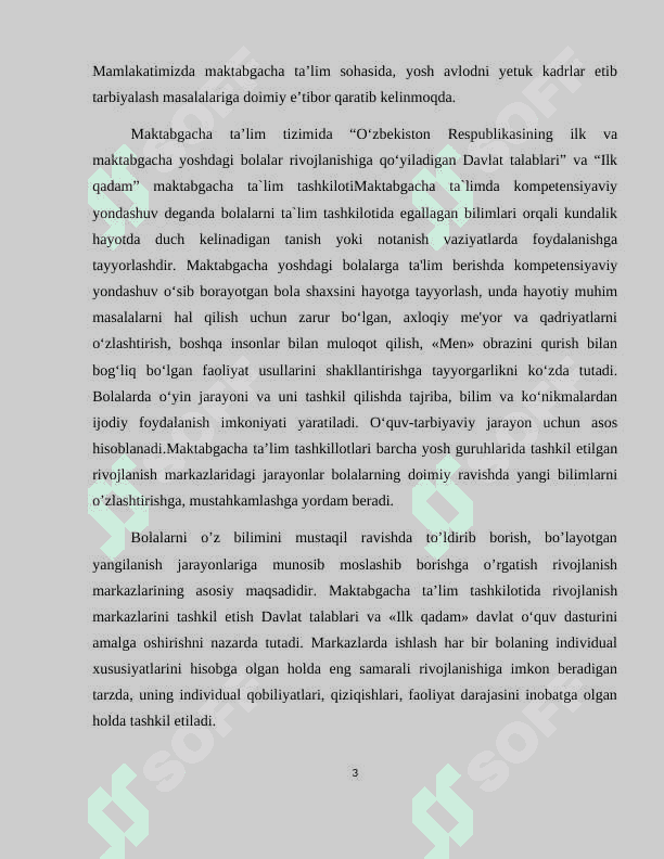 Maktabgacha taʼlim tashkilotlarida bola huquqlari toʻgʻrisidagi konvensiyadan foidalanish 3