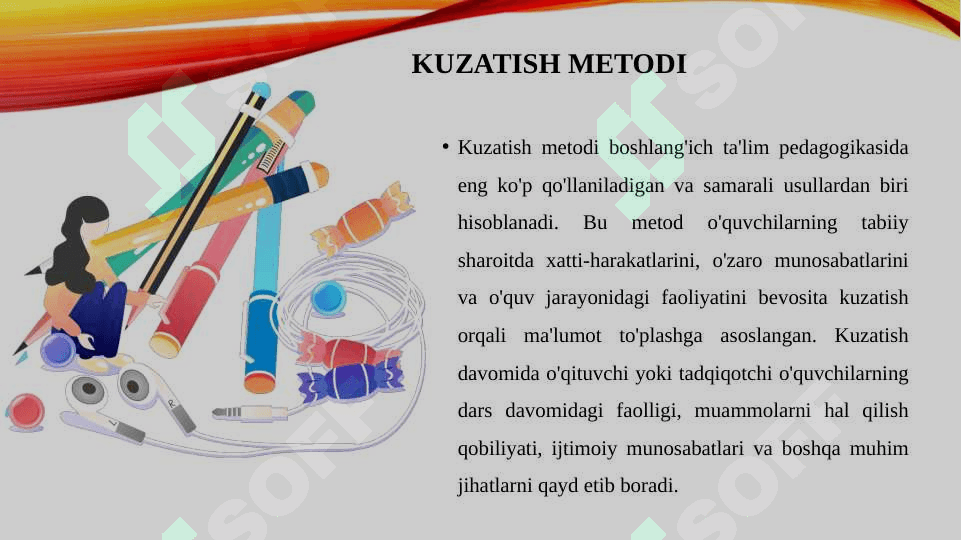 Boshlang'ich ta'lim pedagogikasining tadqiqot metodlari. 3