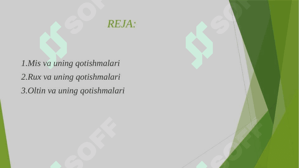Metall va uning qotishmalari.Qora va rangli metallar 2