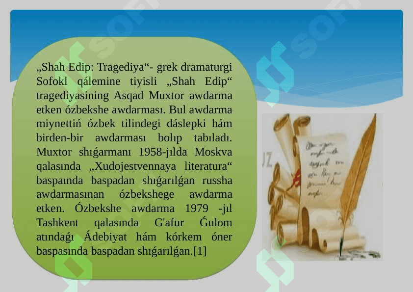 Shah Edip tragediyası. 2