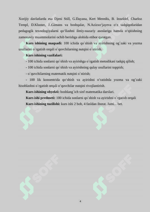 100_ICHIDA SONLAR MAVZUSIDA ARFIMETIK AMALLARNI OʻRGATISH 4