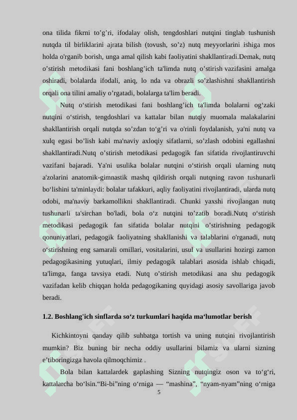 4_SINF ONA TILI DARSLIKLARIDA EGALIK QOʻSHIMCHALARNI OʻRGANISHI 5