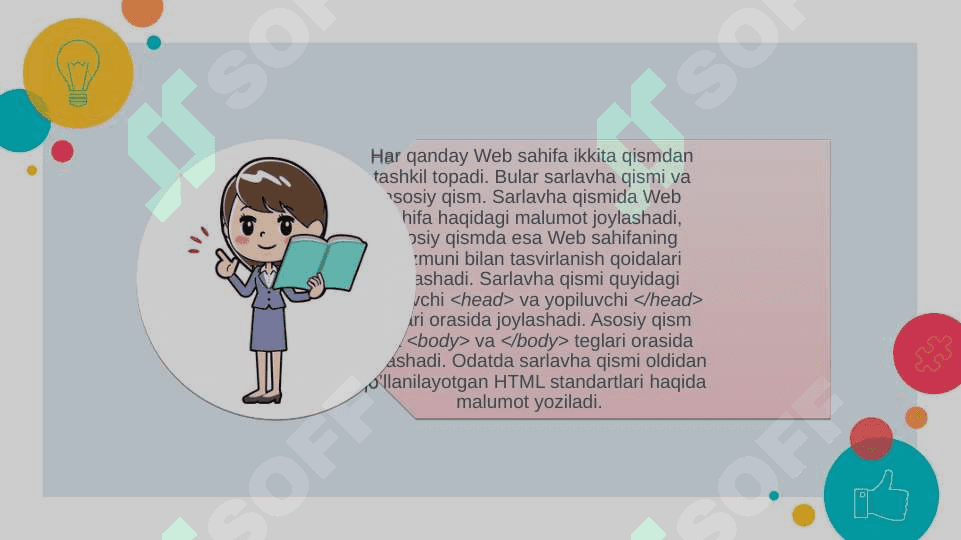 HTMLda giperhavolalar va multimedia ma’lumotlarni joylashtirish. HTMLda forma va jadvallar. 4
