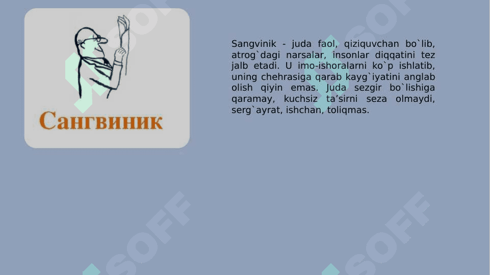 Shaxsning psixologik xususiyatlari. Temperament. Xarakter. Qobiliyat 5