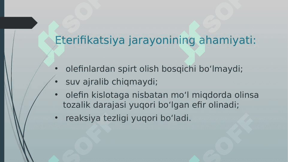 Eterifikatsiya reaksiyalari asosida olinadigan dori preparatlari 3