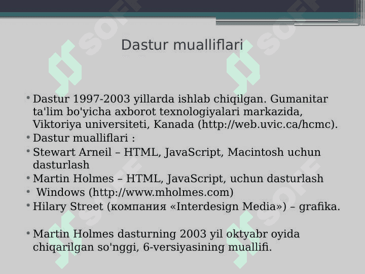 HotPotatoes dasturidan foydalanib mashq qiluvchi electron kurslarni yaratish 3