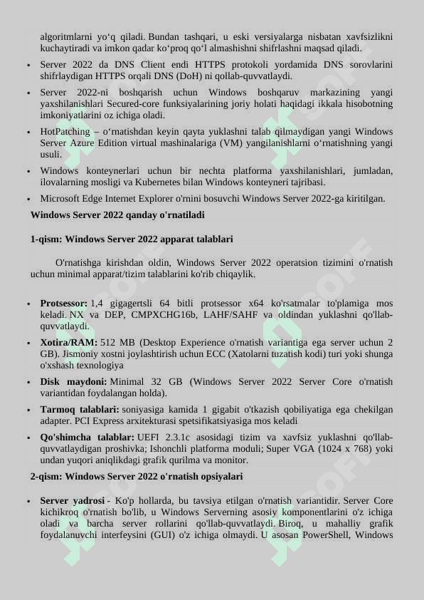 Windows Server 2022 va Windows Server Core 2022 konfiguratsiya vositalari 4