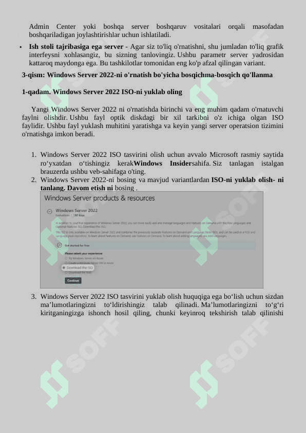 Windows Server 2022 va Windows Server Core 2022 konfiguratsiya vositalari 5