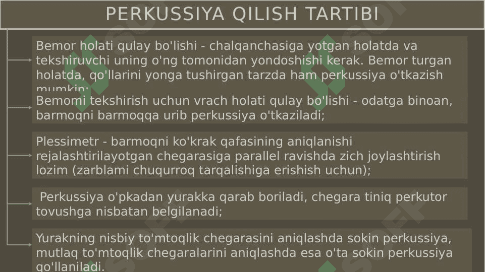 Yurak perkussiyasi 4