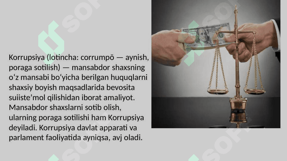 Korrupsiyaga qarshi kurashish mexanizmlari 2