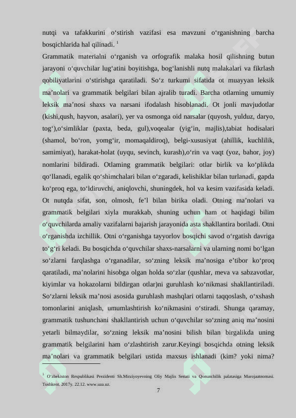 4_SINF SOʻZ TURKUMINI OʻRGANISH 7