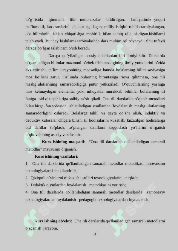 ONA TILI DARSLARIDA QOʻLLANILADIGAN METODLAR 4