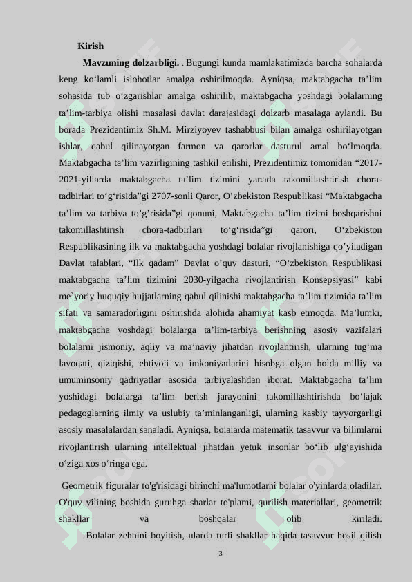TAYOQCHALARDAN FIGURALAR HOSIL QILISH GEOMETRIK SHAKLLAR RASMNI CHIZISH DIDAKTIK OʻYINLAR TEXNALOGIYASI 3