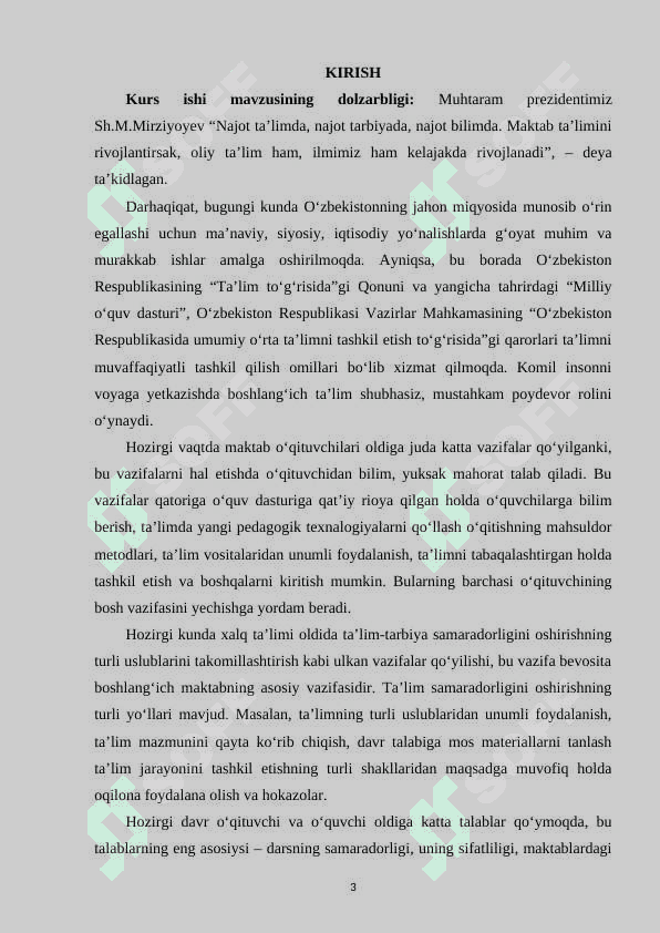 BOSHLANGʻICH SINFLARDA SOʻZNING MORFEMIK TARKIBINI OʻRGATISH 3