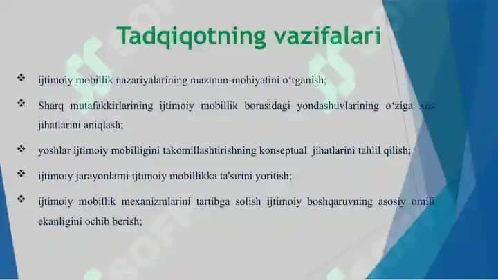 YOSHLAR IJTIMOIY MOBILLIGINI TADQIQ ETISHNING PEDAGOGIK-PSIXOLOGIK XUSUSIYATLARI 4