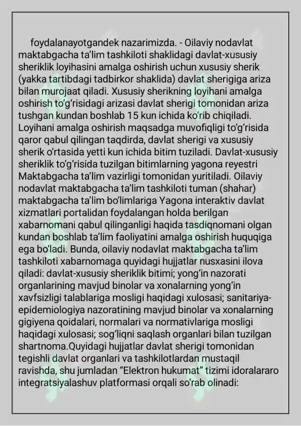 Oilaviy Nodavlat Maktabgacha Ta'lim Tashkilotlari Faoliyatini Tashkil Etish Mexanizmlari 4