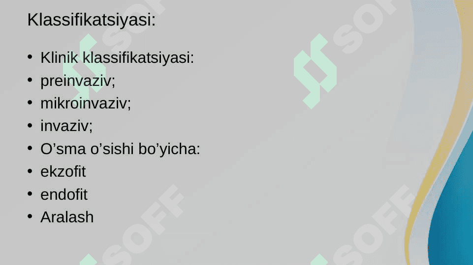 Bachadon  o’smasi nur tashxisi. 7