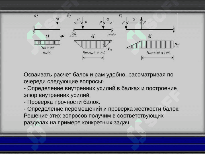 Изгиб прямого бруса расчет нa прочность 7