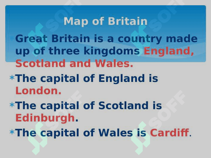 All About Britain (Primary 4) 3