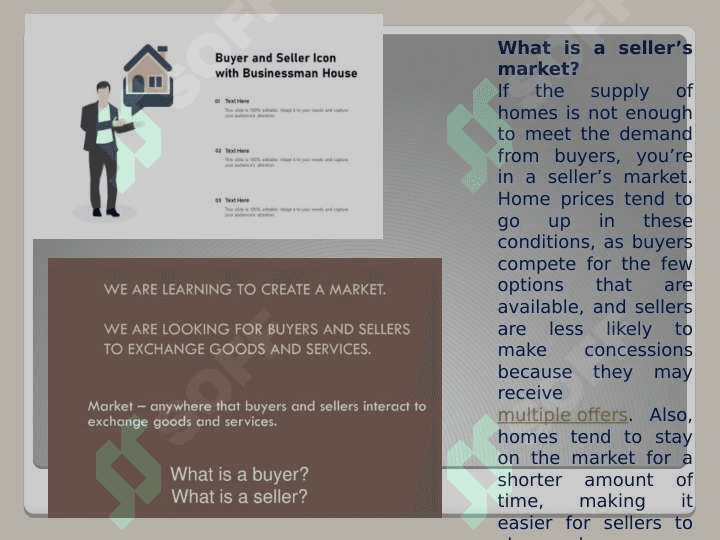 BUYERS SELLERS AND THE MARKET 3