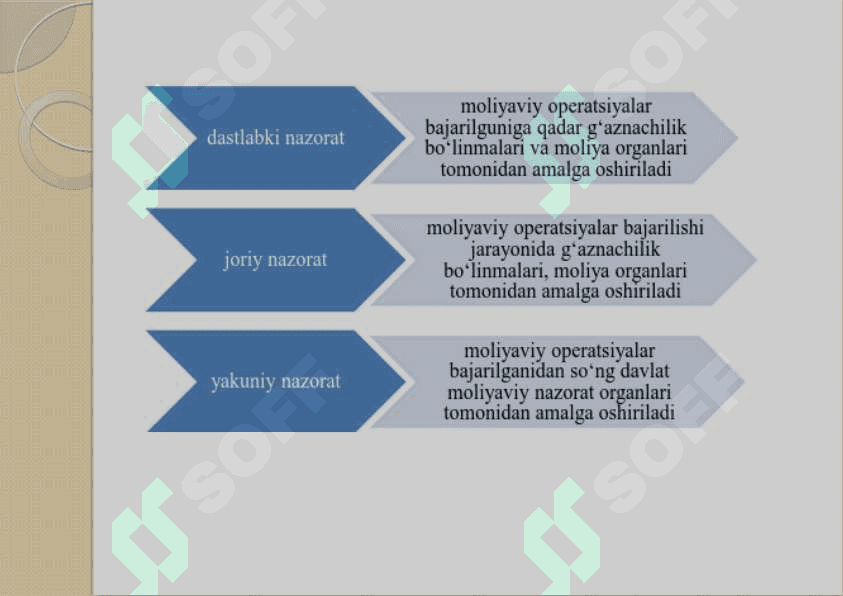 BYUDJET TASHKILOTLARIDA MOLIYAVIY XO'JALIK FAOLIYATIDA NAZORATNING AHAMIYATI 8