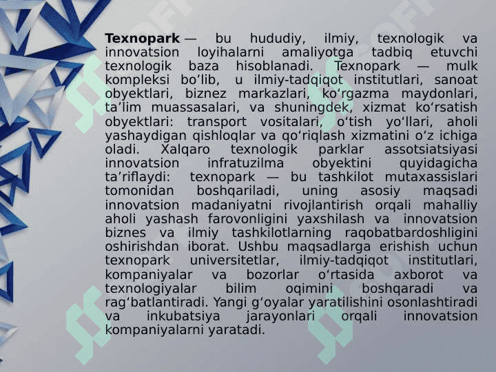 Dunyoning eng mashhur texnoparklari 2
