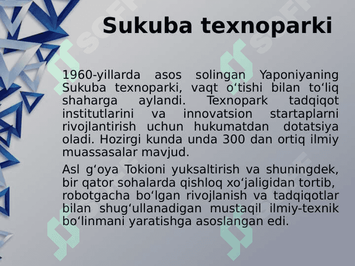 Dunyoning eng mashhur texnoparklari 5